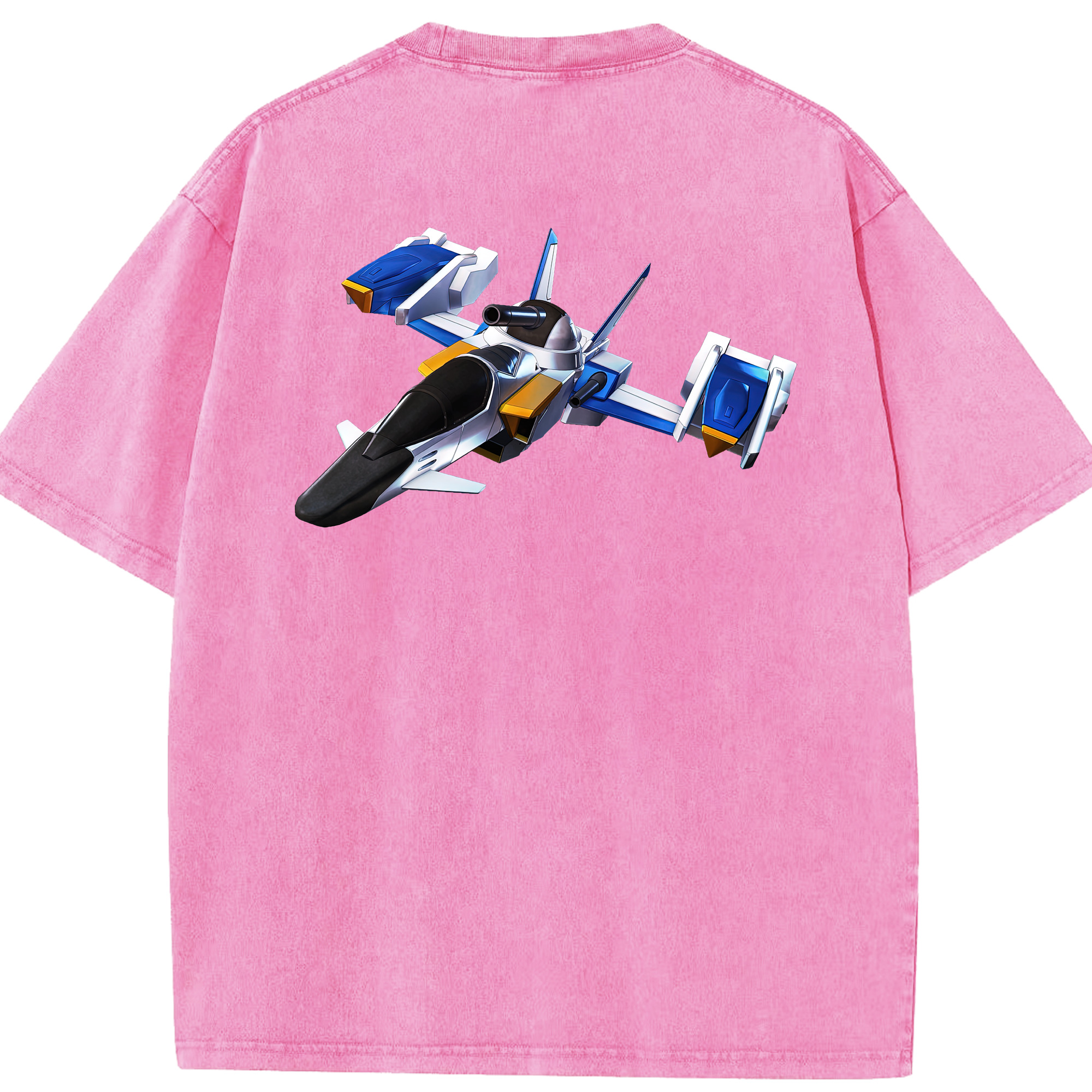 （画像用） 機動戦士ガンダム Mobile Suit Gundam 綿100% ヴィンテージ風 半袖Tシャツ（背面プリント）